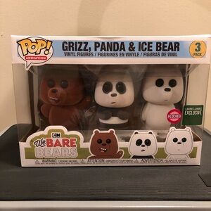 We Bare Bears Funko Pop - flocked
